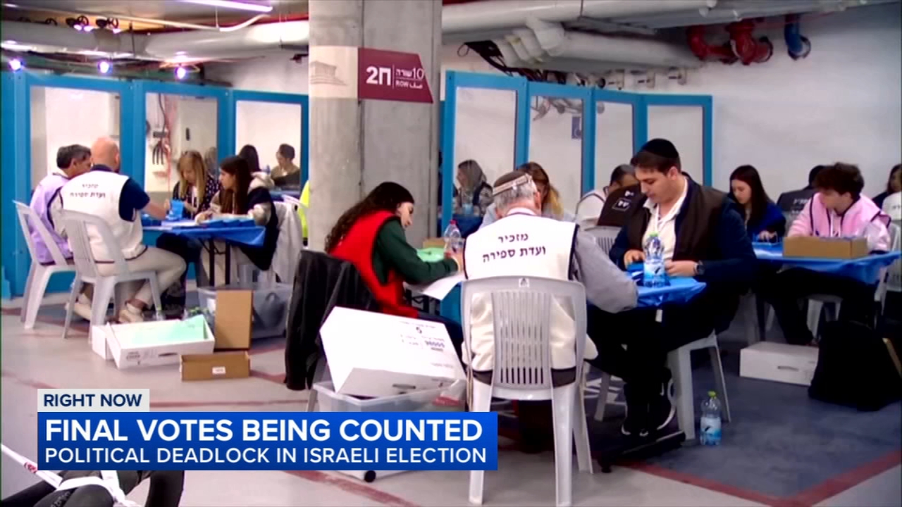 Who won the 2026 Israel election? Partial results indicate possible deadlock, Prime Minister Netanyahu alleges fraud
       — WABC-TV Eyewitness News (ABC7 NY)
