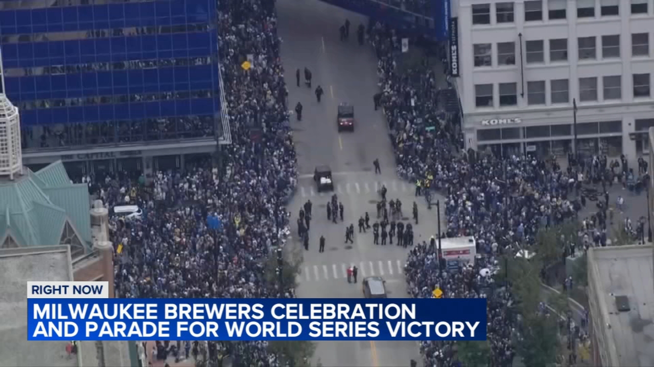 Brewers fans flood Milwaukee streets for a long-awaited World Series victory parade
— WABC-TV Eyewitness News (ABC7 NY)